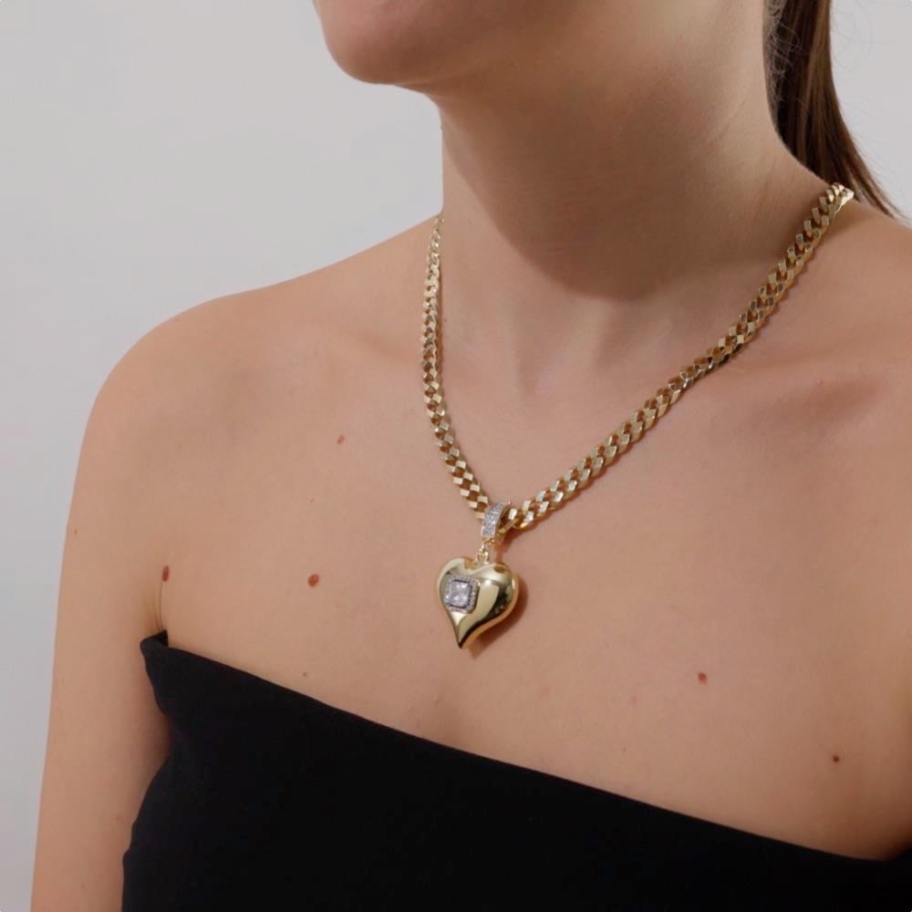 Tektaş Kalp Charm